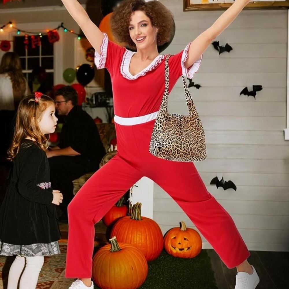 Unbranded Women's Red Jumpsuit
